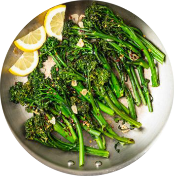 Easy 10 minute garlic broccolini